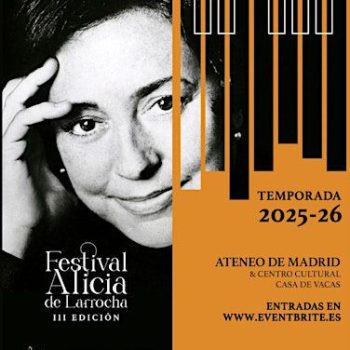 Cartel III Festival Alicia de Larrocha