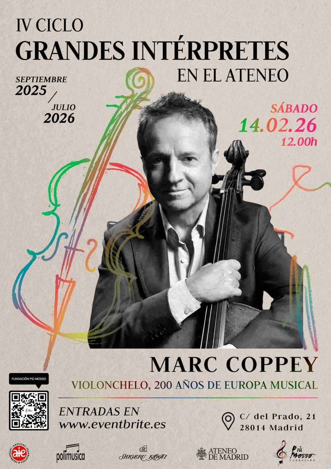 IV Ciclo Grandes Intérpretes con Marc Coppey