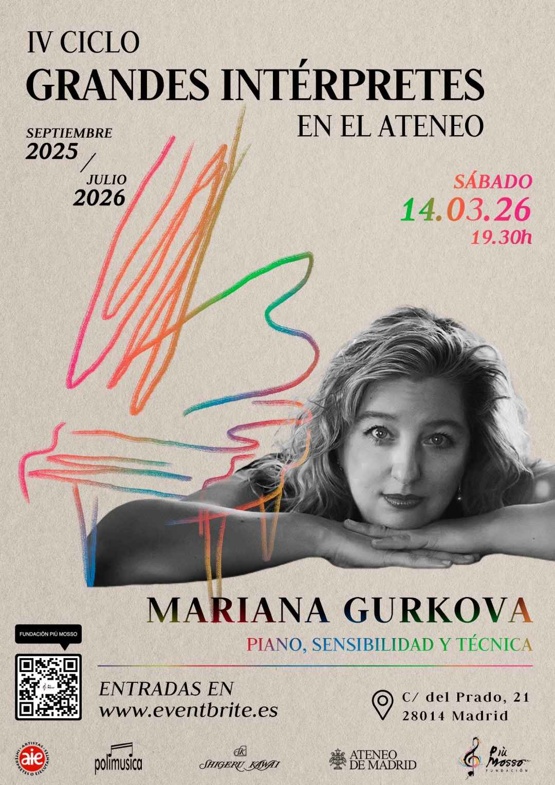 IV Ciclo Grandes Intérpretes con Mariana Gurkova
