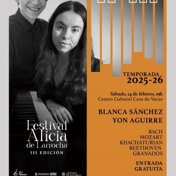 El Pianista Compositor con Blanca Sánchez y Yon Aguirre