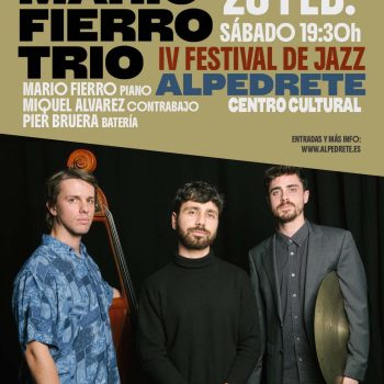 Mario Fierro Trio, IV Festival de Jazz en Alpedrete
